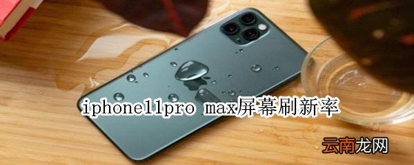 iphone11pro max屏幕刷新率