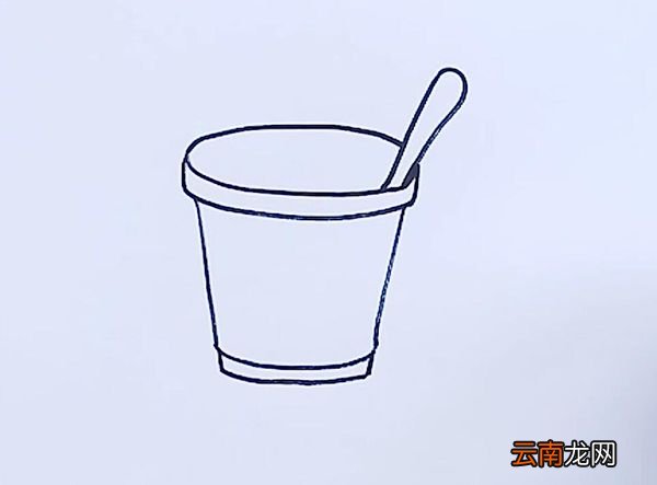 杯子简笔画