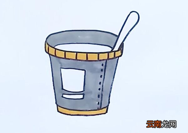 杯子简笔画