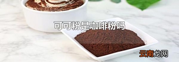 可可粉是咖啡粉吗