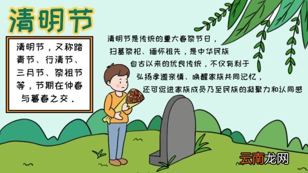 清明节手抄报怎么画内容步骤