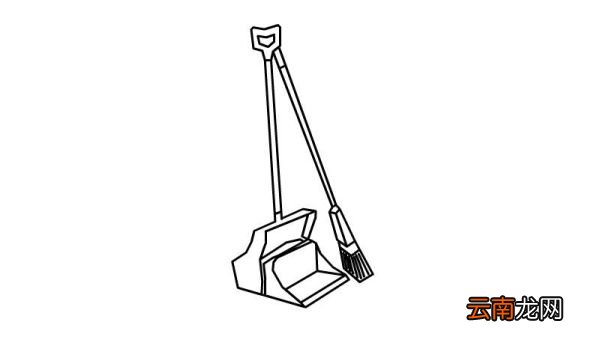 清洁工具简笔画