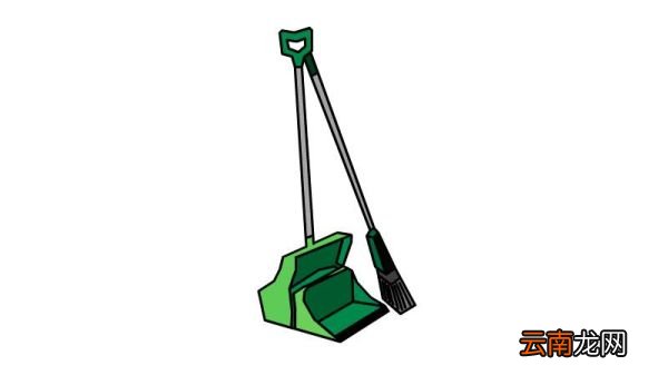 清洁工具简笔画