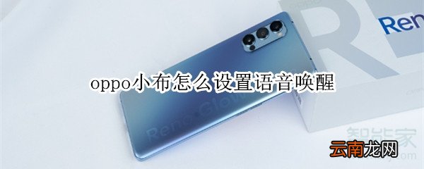 oppo小布怎么设置语音唤醒