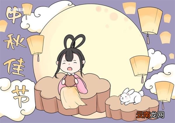 中秋节简笔画 中秋节简笔画简单