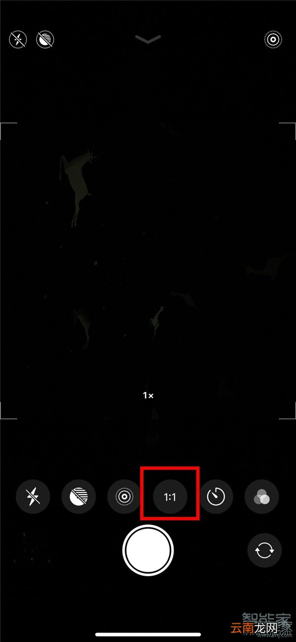 iphone11相机正方形在哪