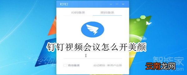 钉钉视频会议怎么开美颜