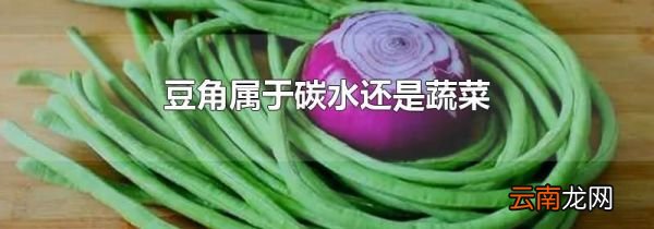 豆角属于碳水还是蔬菜