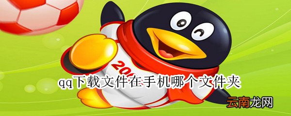 qq下载文件在手机哪个文件夹