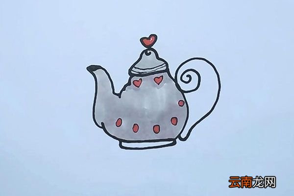 茶壶简笔画