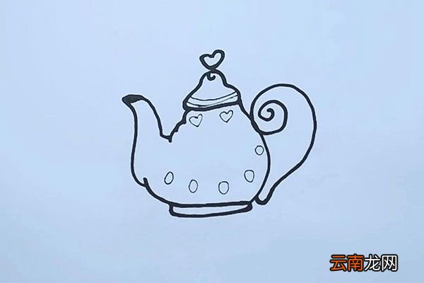 茶壶简笔画