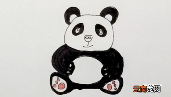 熊猫简笔画