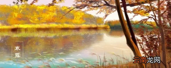 寒露是二十四节气中第几个节气 寒露节气介绍