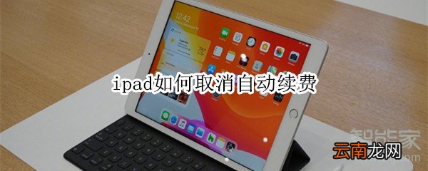 ipad如何取消自动续费