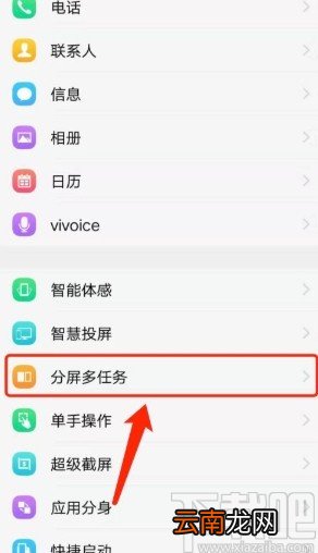 vivo手机开启分屏模式的操作方法