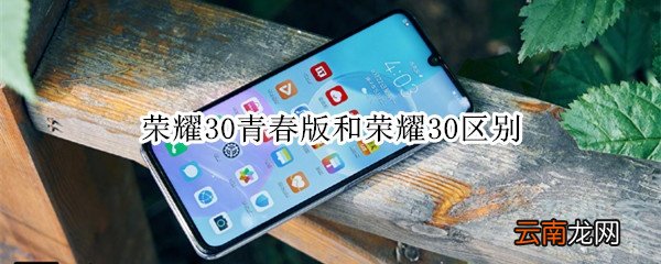 荣耀30青春版和荣耀30区别