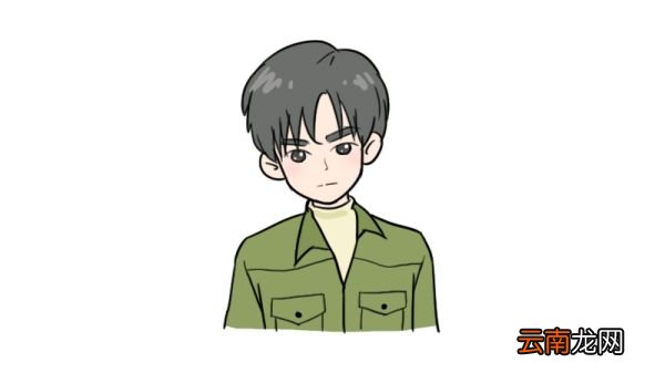 易烊千玺简笔画