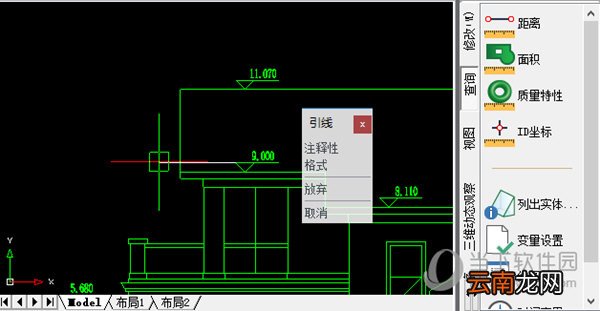 迅捷CAD编辑器如何进行引线标注？引线标注方法分享