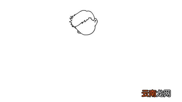 男孩简笔画