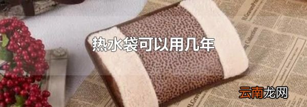 热水袋可以用几年