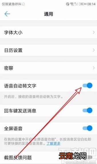 钉钉app打开语音自动转文字功能的方法