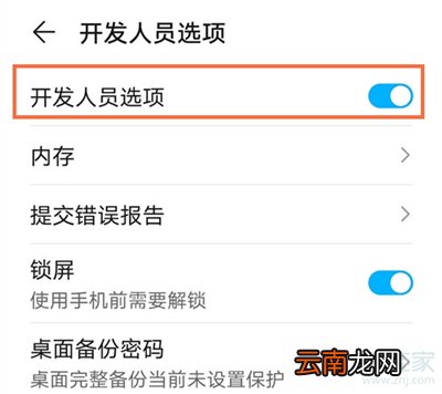 华为nova7pro怎么关闭开发者模式