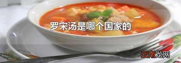 罗宋汤是哪个国家的