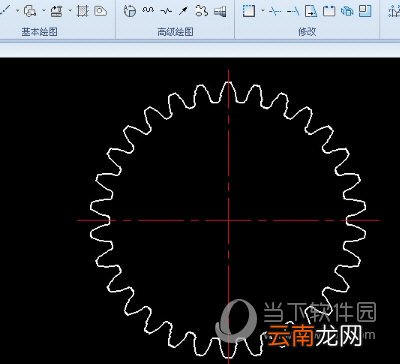 CAXA电子图板怎么画齿轮 标准齿轮绘制方法分享
