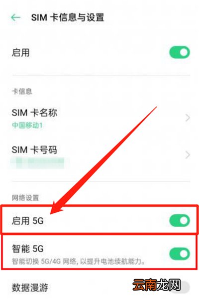 opporeno4pro怎么开5g