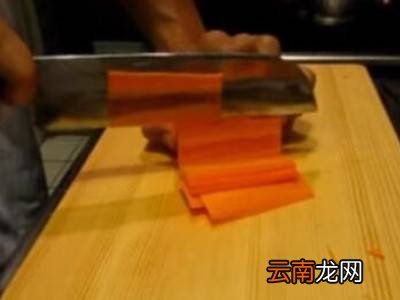 胡萝卜丝怎么切