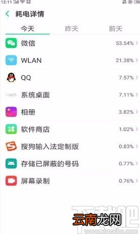 oppo手机查看耗电详情的方法