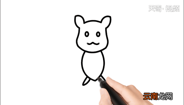 蝙蝠儿童简笔画 蝙蝠儿童儿童画