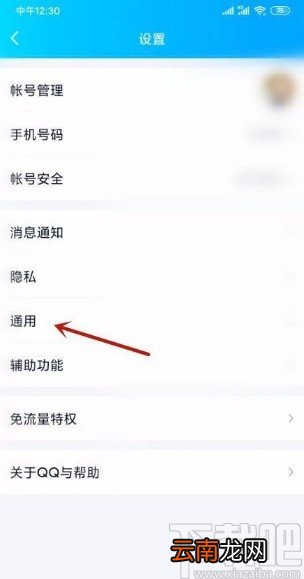手机QQ设置简洁模式的方法