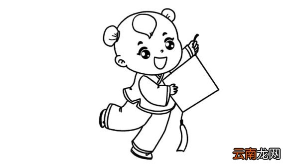 喜迎新春简笔画画法喜迎新春简笔画怎么画