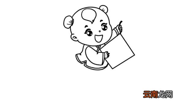 喜迎新春简笔画画法喜迎新春简笔画怎么画