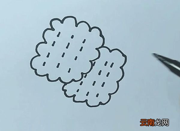 饼干简笔画