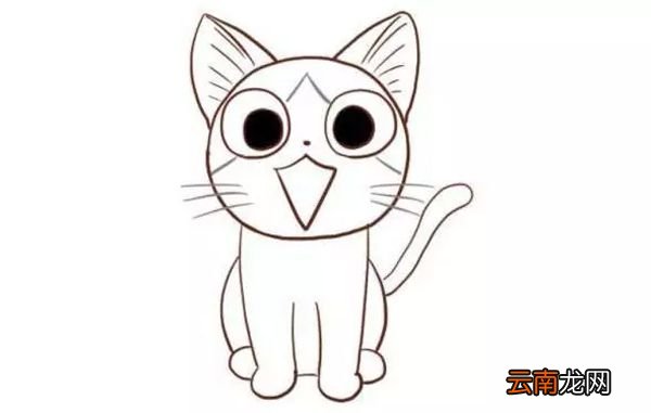 小猫怎么画简单又可爱 小猫咪怎么画才可爱