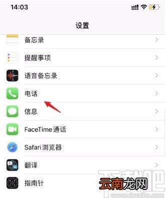 苹果手机关闭来电语音提示的方法