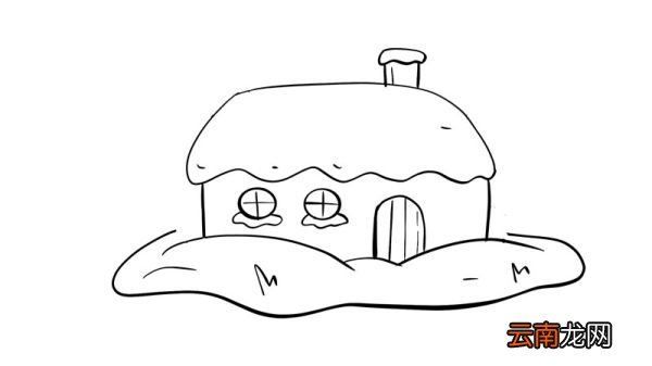我的家简笔画怎么画怎么画我的家简笔画