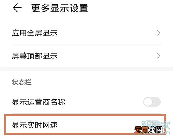 荣耀30青春版如何显示网速