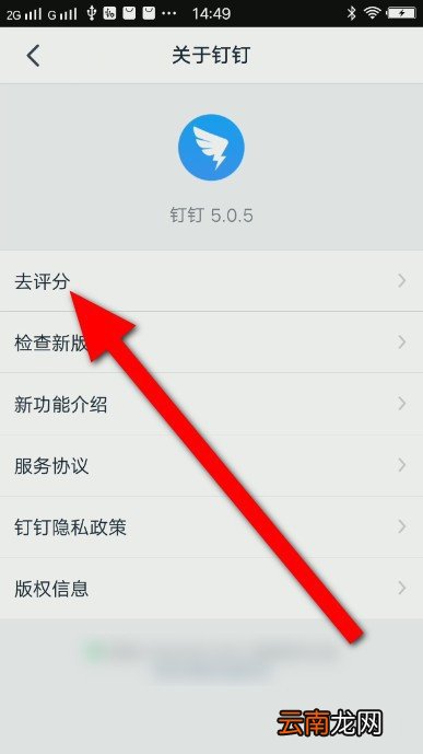 钉钉评分在哪里