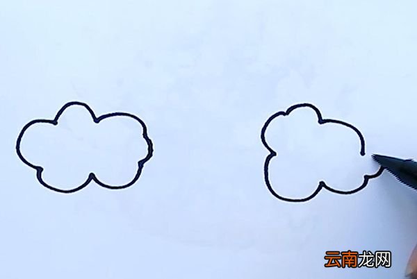 彩虹简笔画