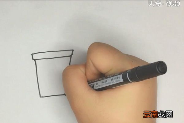 饮料简笔画