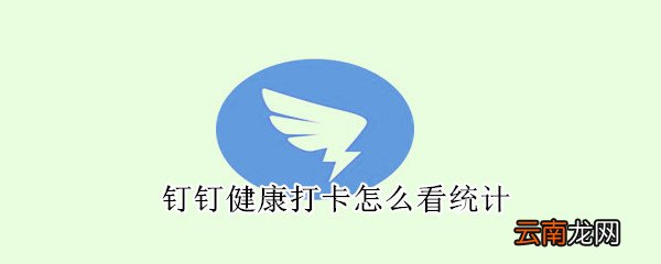 钉钉健康打卡怎么看统计