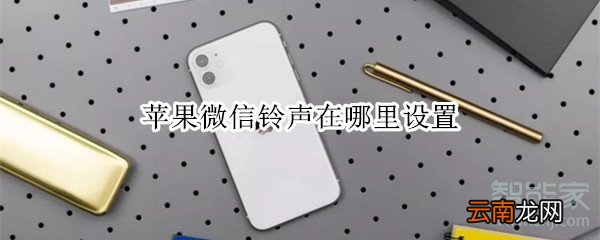 苹果微信铃声在哪里设置