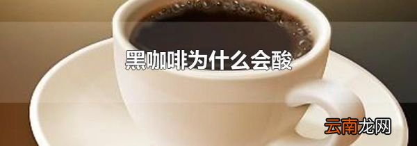 黑咖啡为什么会酸