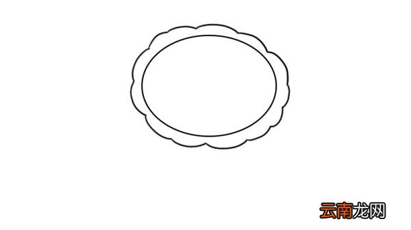 月饼图片简笔画画法月饼图片简笔画步骤
