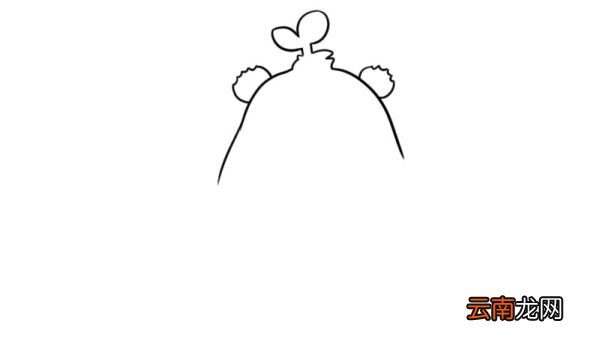 萌芽熊简笔画