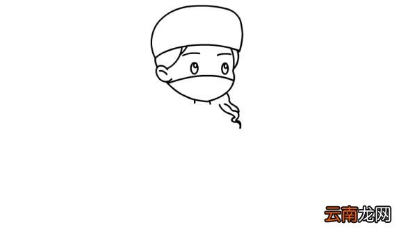 护士简笔画