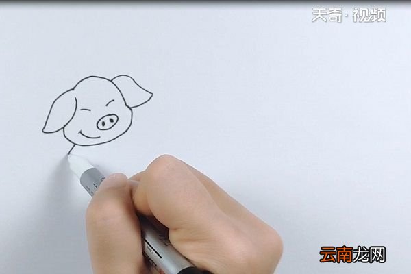 猪八戒简笔画